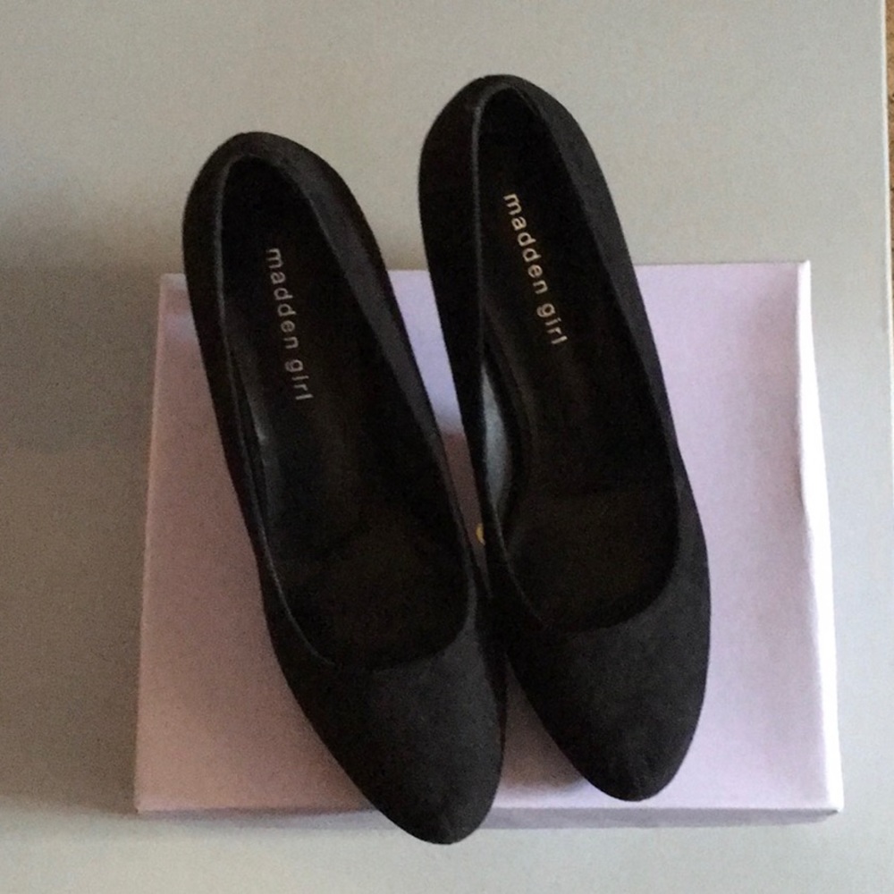 Madden girl size 10 Jelsey Black heels